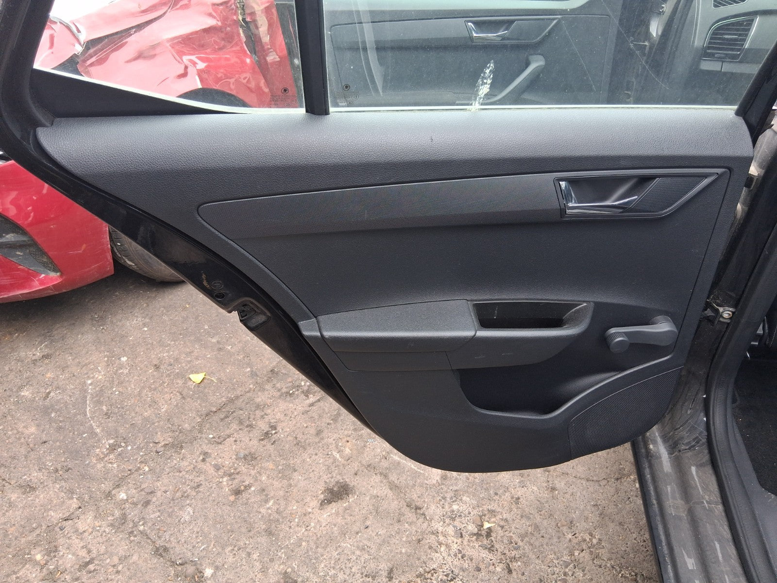 2020 SKODA FABIA MK3 NJ HATCHBACK NSR PASSENGER SIDE REAR LEFT DOOR CARD PANEL