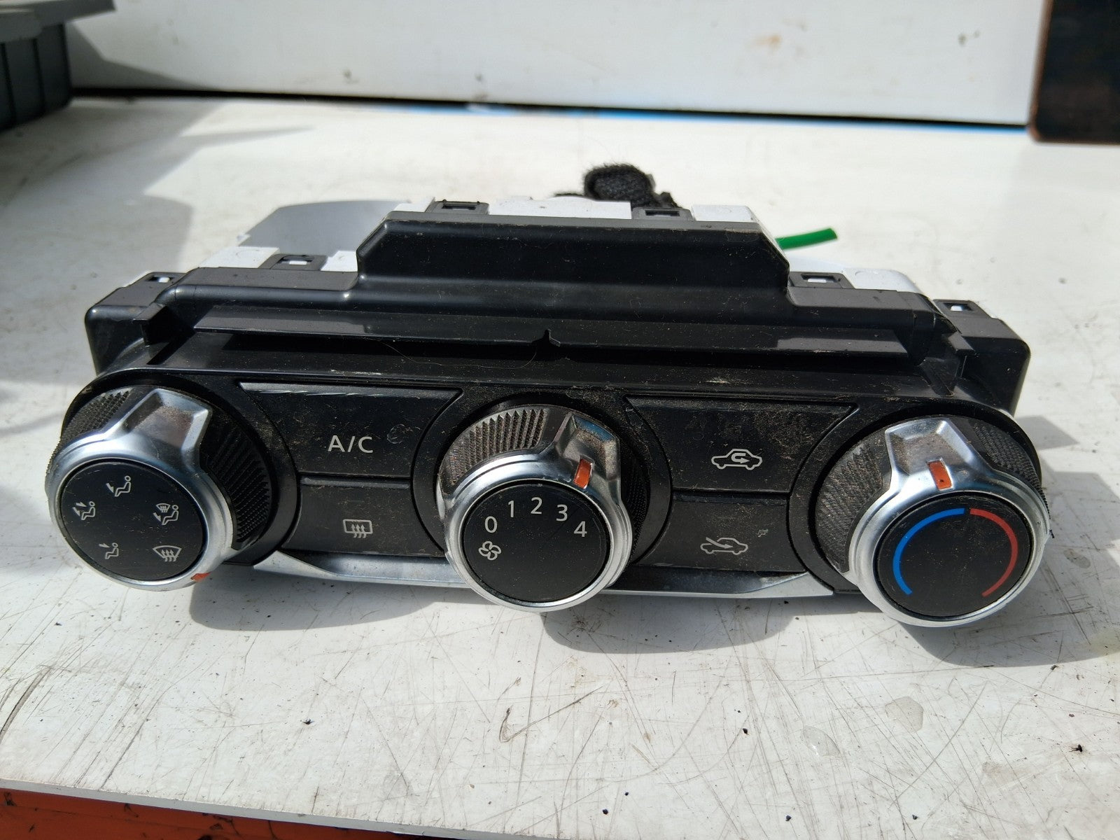 2017 NISSAN MICRA K14 AC HEATER CLIMATE CONTROL SWITCH PANEL