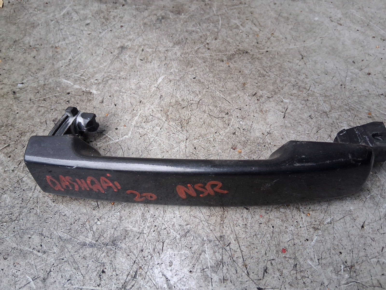 2020 NISSAN QASHQAI NSR PASSENGER SIDE REAR LEFT EXTERIOR DOOR HANDLE