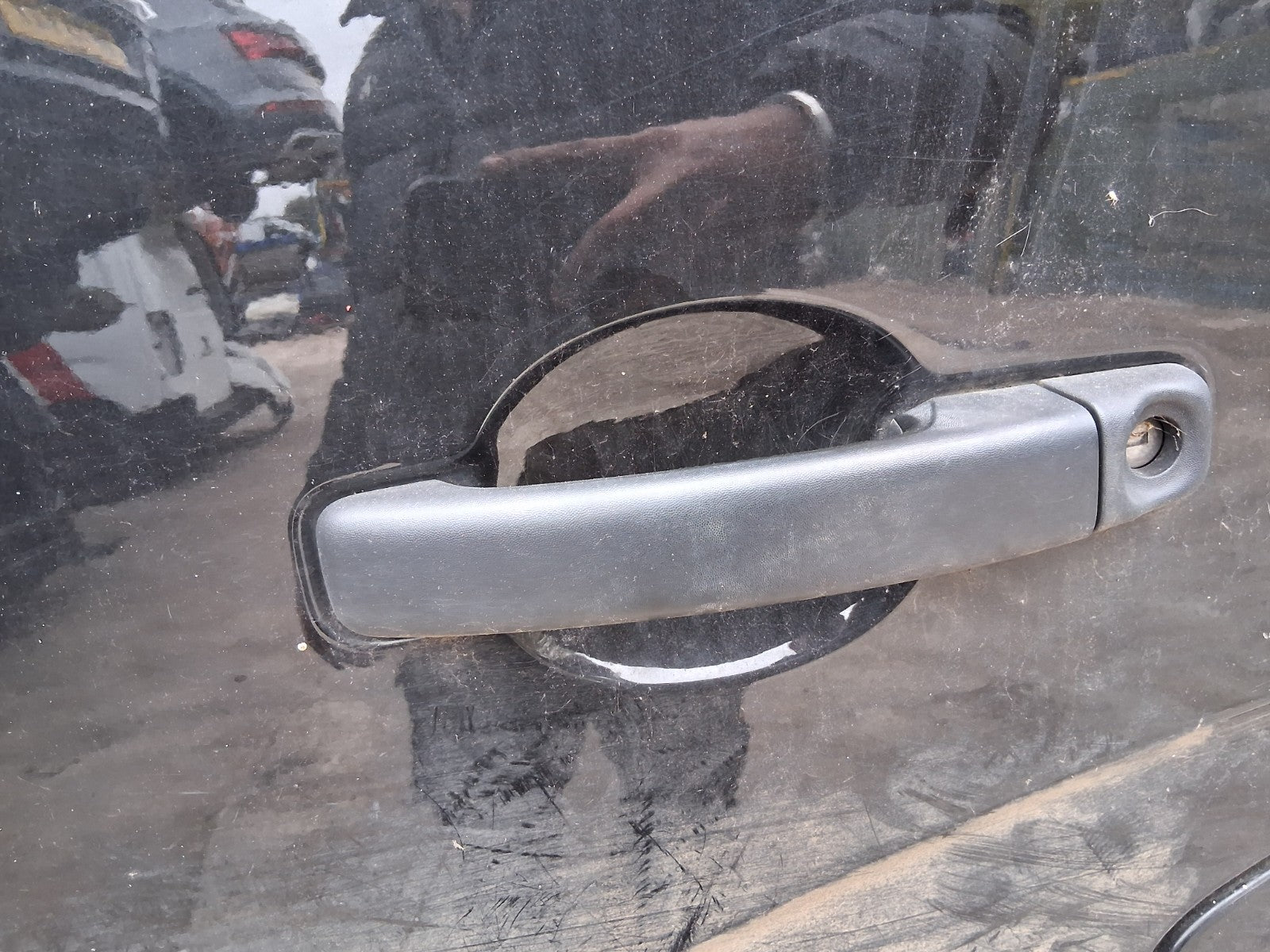 2021 NISSAN NV400 MK1 NSF PASSENGER SIDE FRONT LEFT EXTERIOR DOOR HANDLE