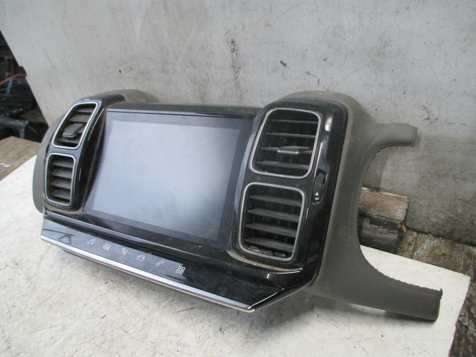 CITROEN C5 AIRCROSS 2019 MULTIFUNCTION RADIO SCREEN DISPLAY VENTS 9828422080