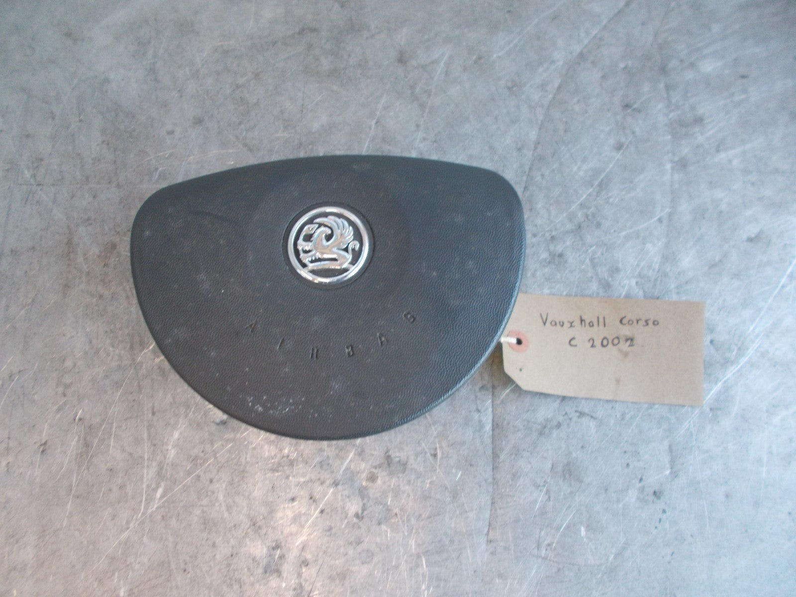 VAUXHALL CORSA C 2002 OS/ DRIVER SIDE AIRBAG 24454525