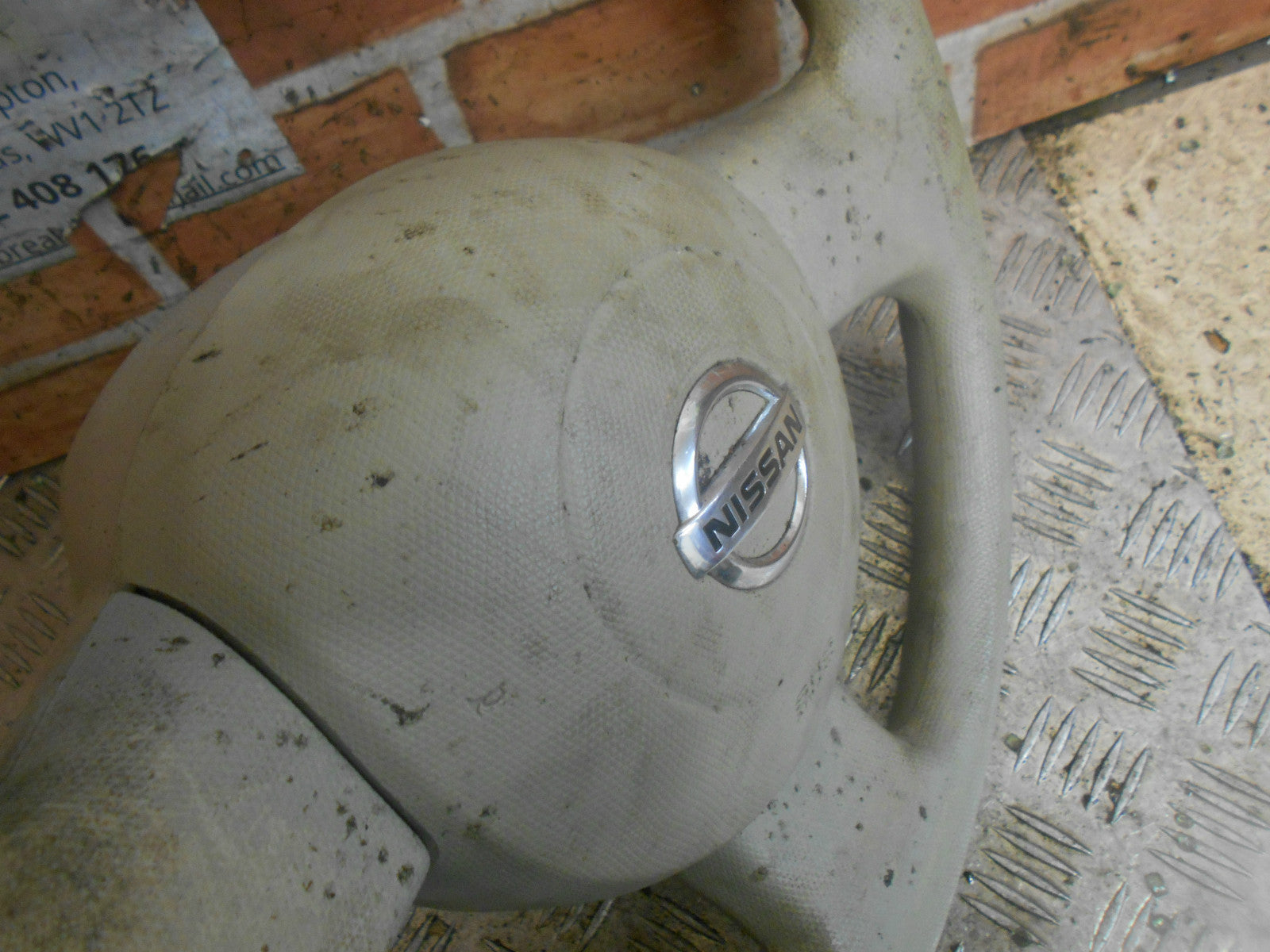 NISSAN MICRA K12 2003 STEERING WHEEL & BAG