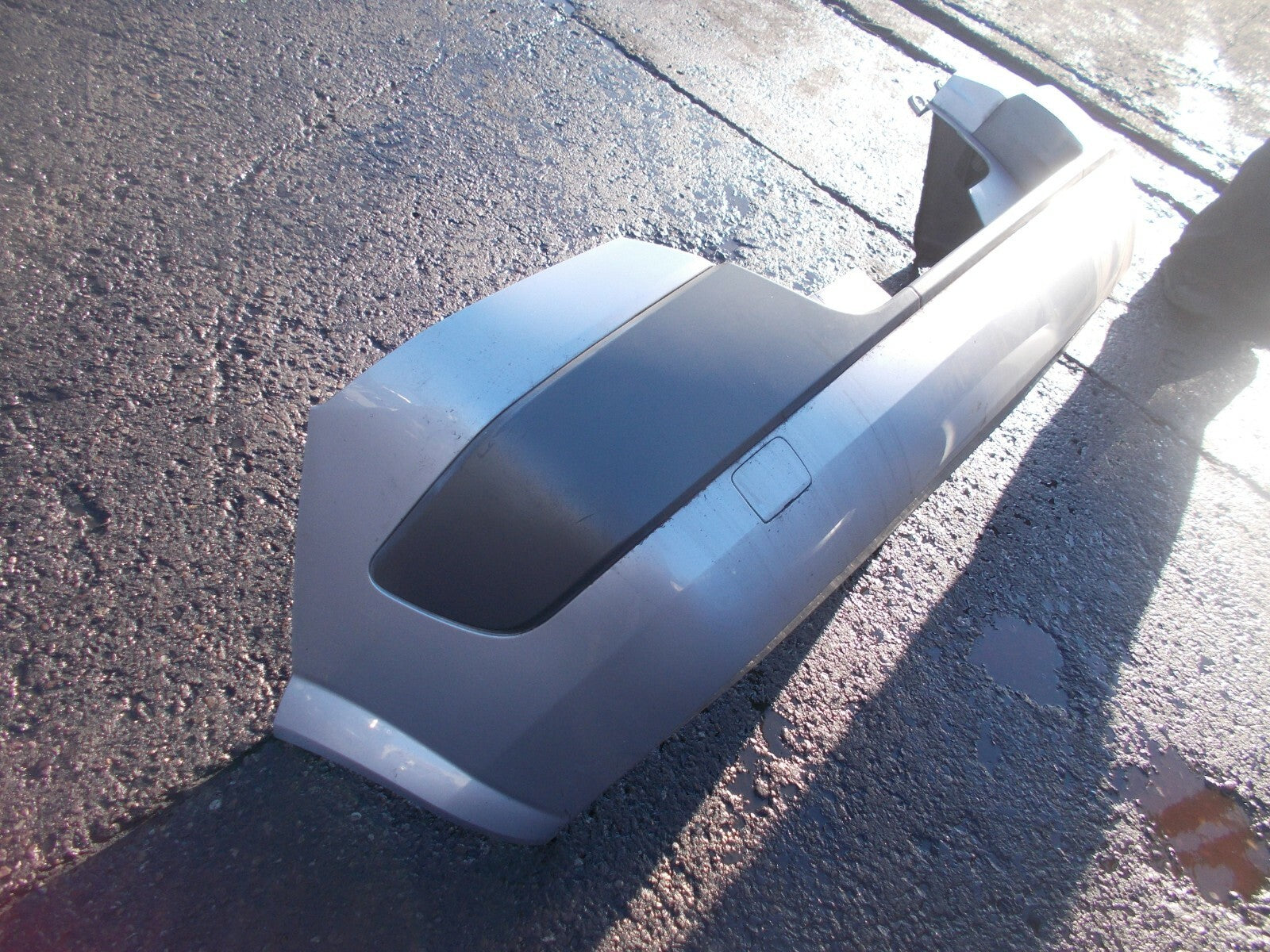2002-2005 RENAULT MEGANE MK2 CC COMPLETE REAR BUMPER SILVER
