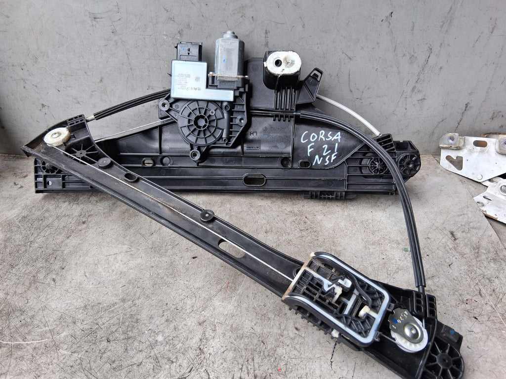 VAUXHALL CORSA F 2021 NSF PASSENGER SIDE FRONT LEFT WINDOW REGULATOR 9832821680