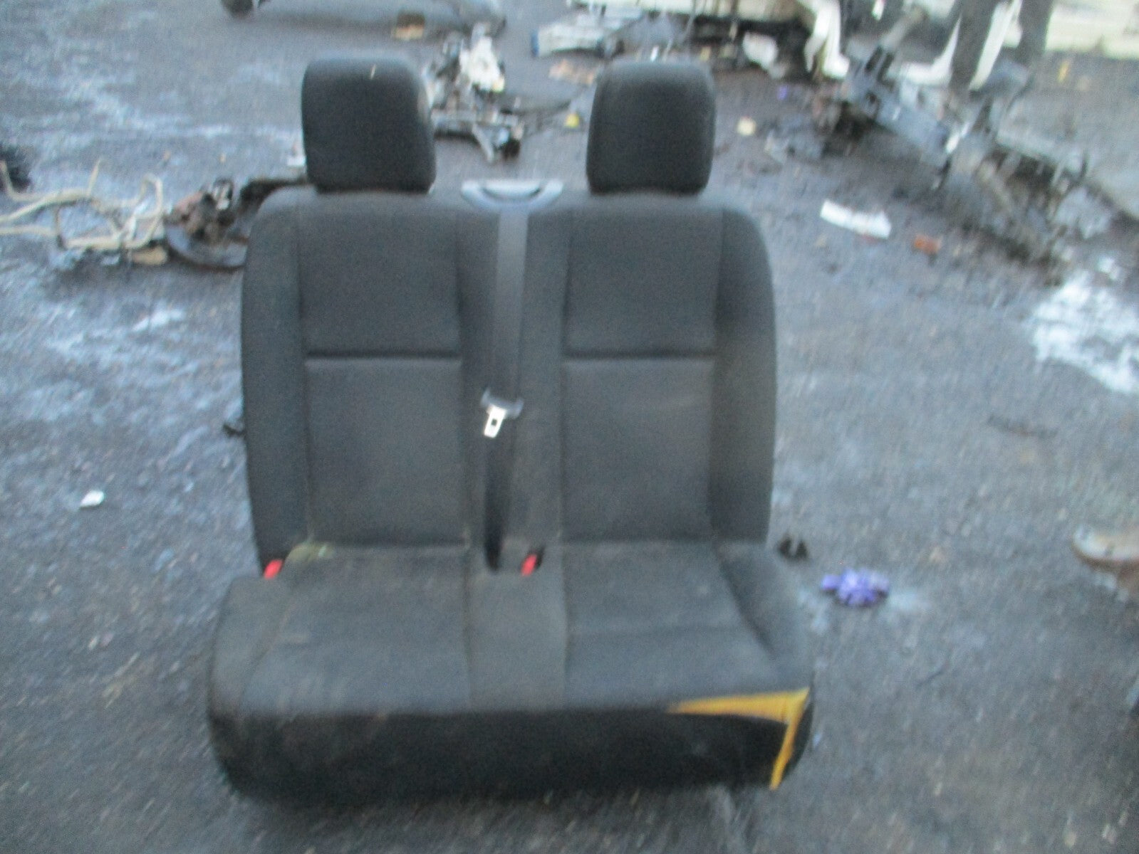 2021 MERCEDES SPRINTER W907 NS PASSENGER SIDE TWIN DOUBLE SEAT SET WITH BASE
