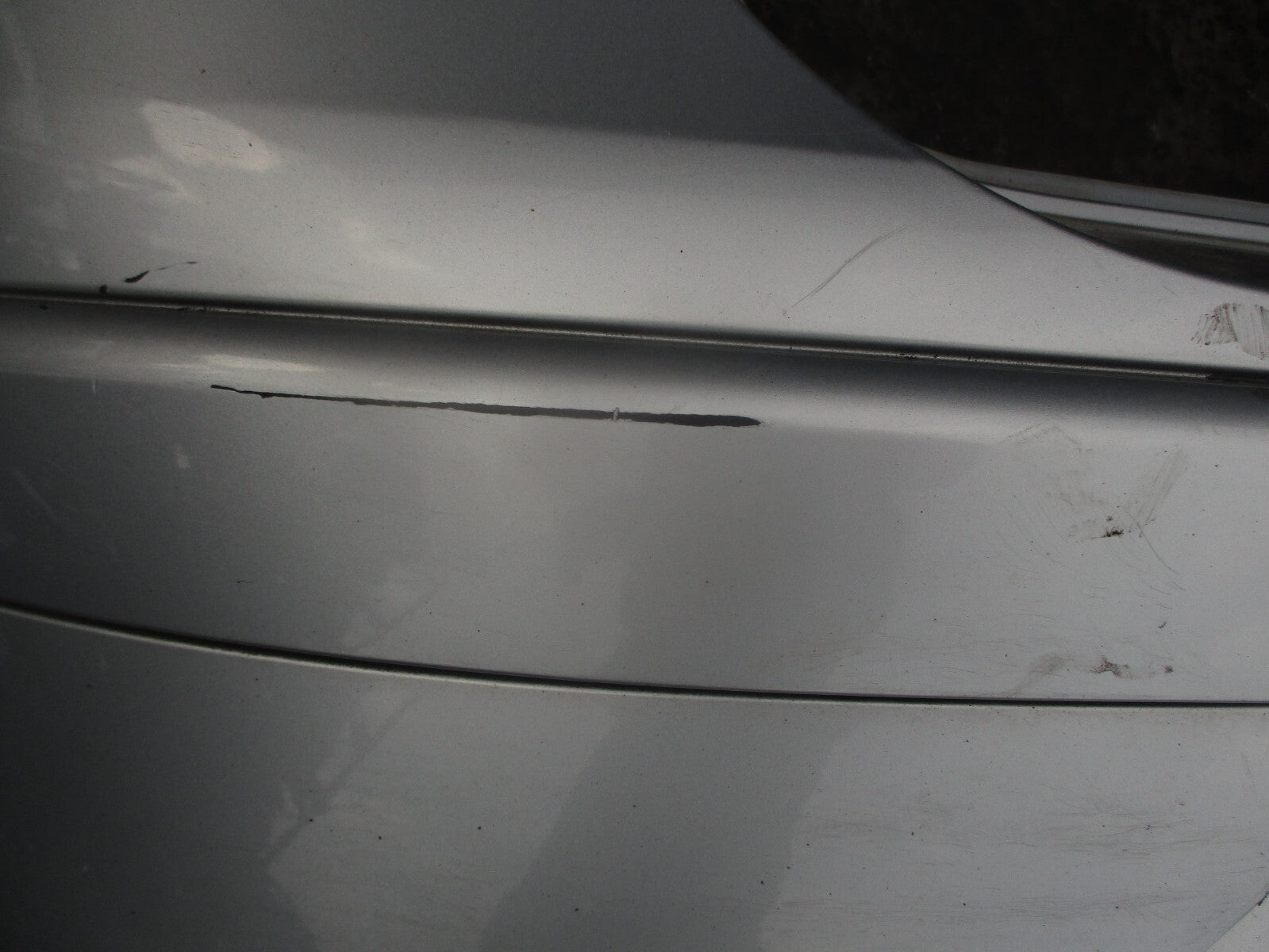 2004 SEAT ALTEA MK1 COMPLETE REAR BUMPER GREY