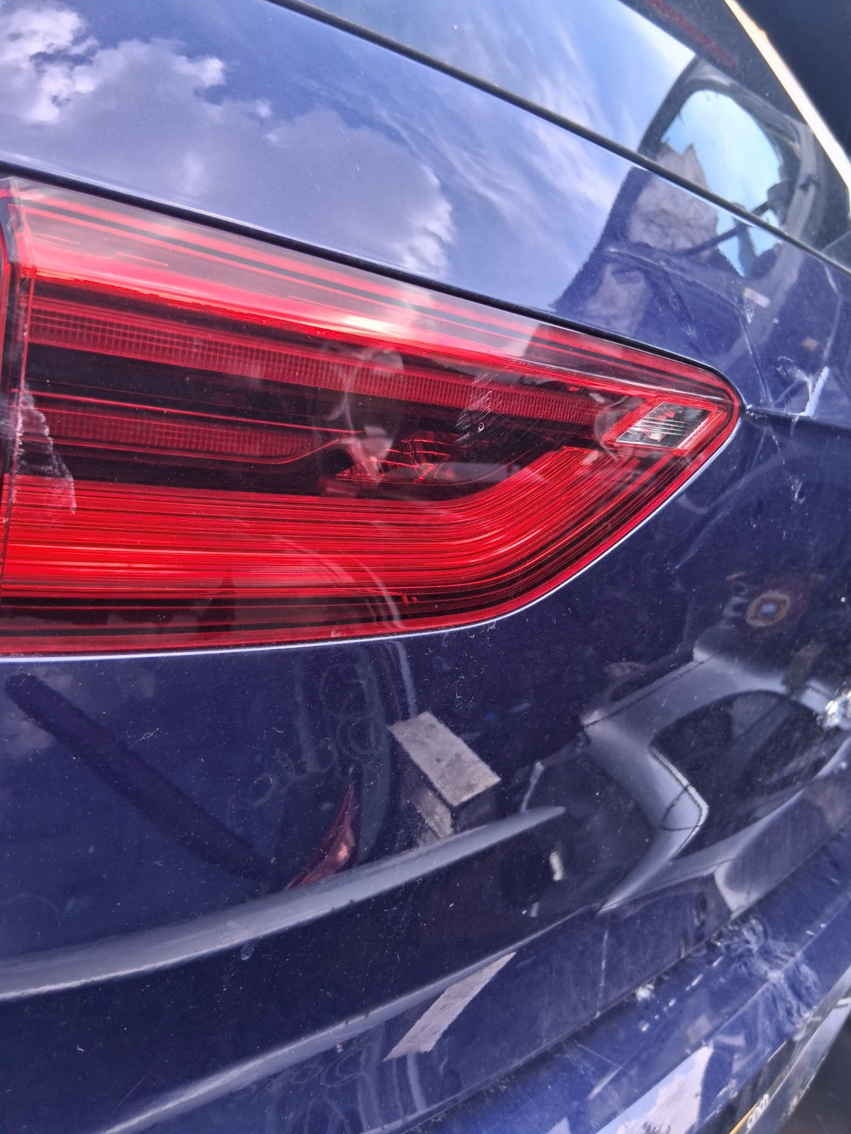 2022 VW VOLKSWAGEN GOLF MK8 R LINE NSR PASSENGER SIDE REAR LEFT INNER TAIL LIGHT