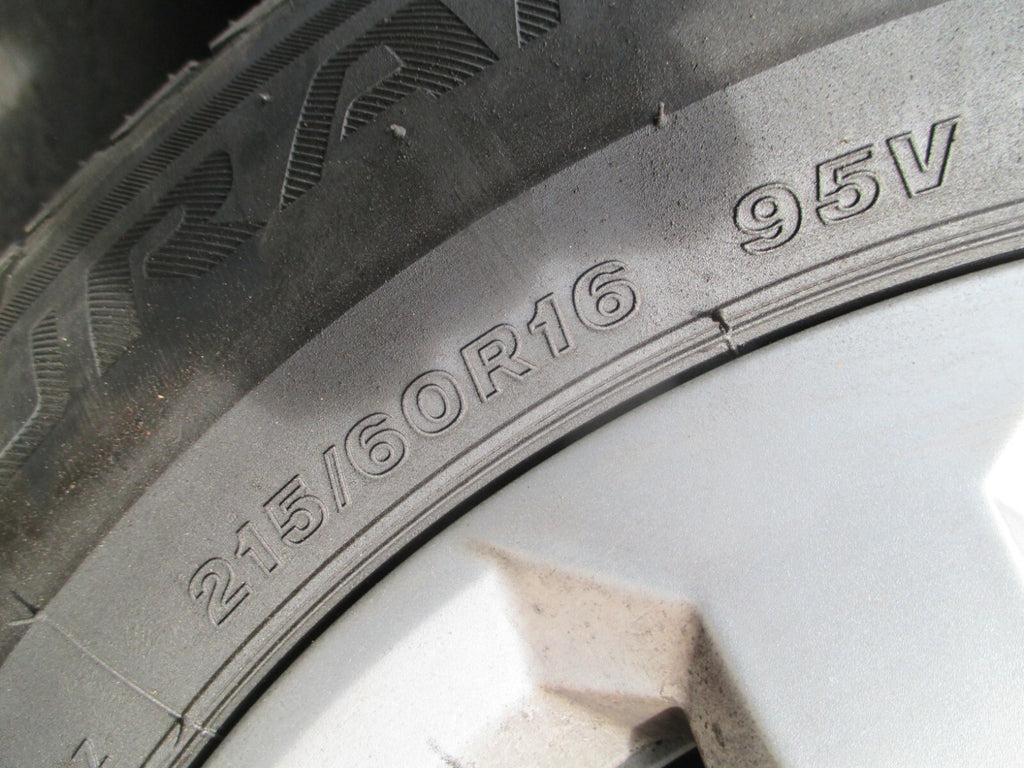 AUDI Q2 MK1 2020 5 SPOKE 1 X ALLOY WHEEL RIM WITH TYRE 215 60 16 INCH
