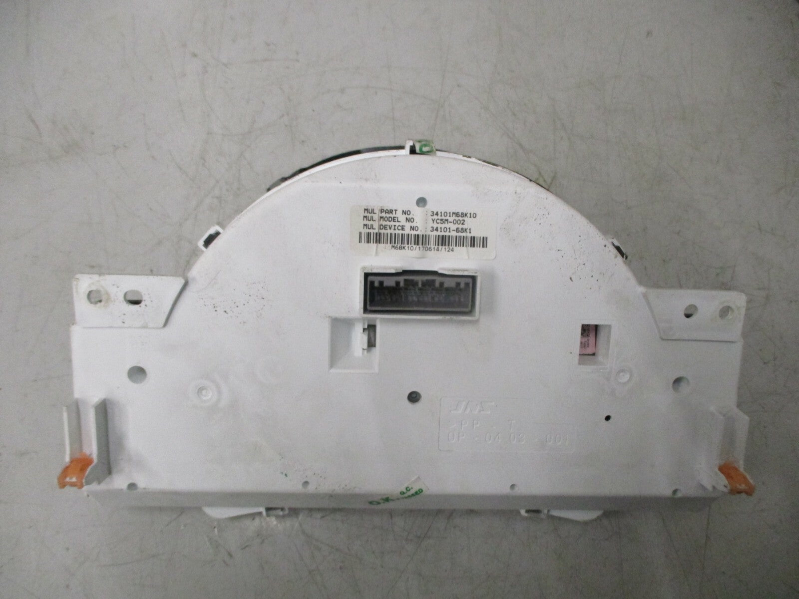 SUZUKI ALTO 1.0 PETROL HA25 2013 SPEEDO CLOCKS INSTRUMENT CLUSTER 34101M68K10