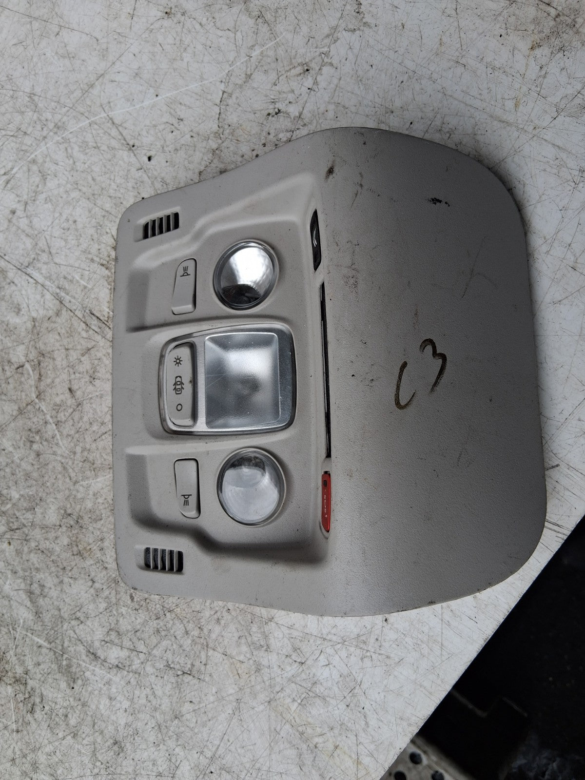 2021 CITROEN C3 MK3 FRONT INTERIOR ROOF READING LIGHT