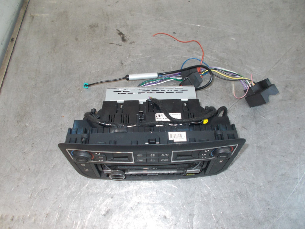 CITROEN C5 2009 CLIMATE CONTROL SONY STEREO & TRIM BLACK 78858107