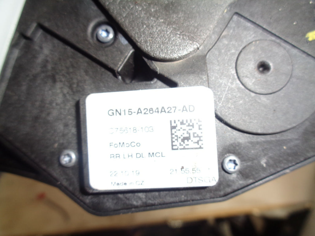 FORD ECOSPORT 2019 5DR NSR PASSENGER SIDE REAR DOOR LOCK MECHANISM GN15A264A27AD