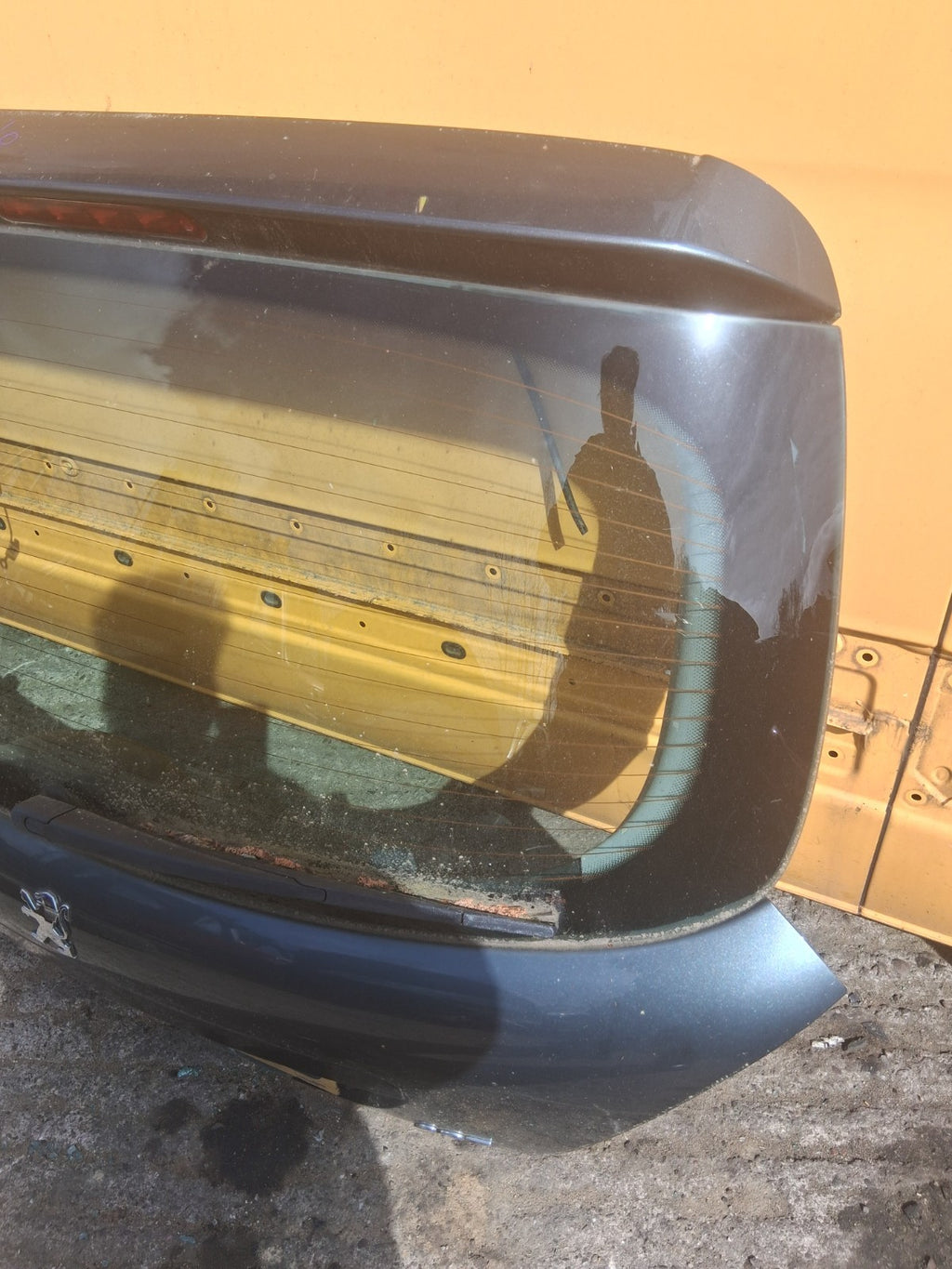 2010 PEUGEOT 207 5 DOOR HATCH REAR COMPLETE TAILGATE BOOTLID GREY