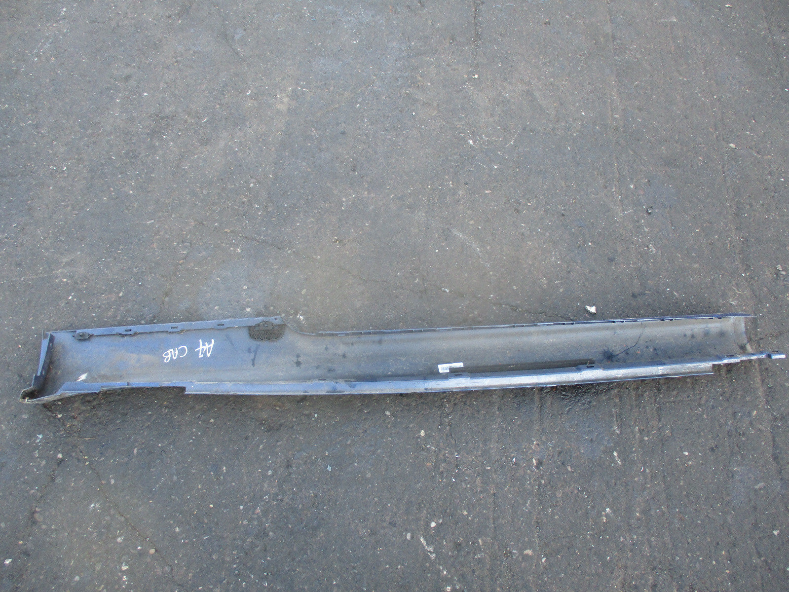 AUDI A4 B7 CONVERTIBLE CABRIOLET NS PASSENGER SIDE LEFT SIDE SKIRT BLUE
