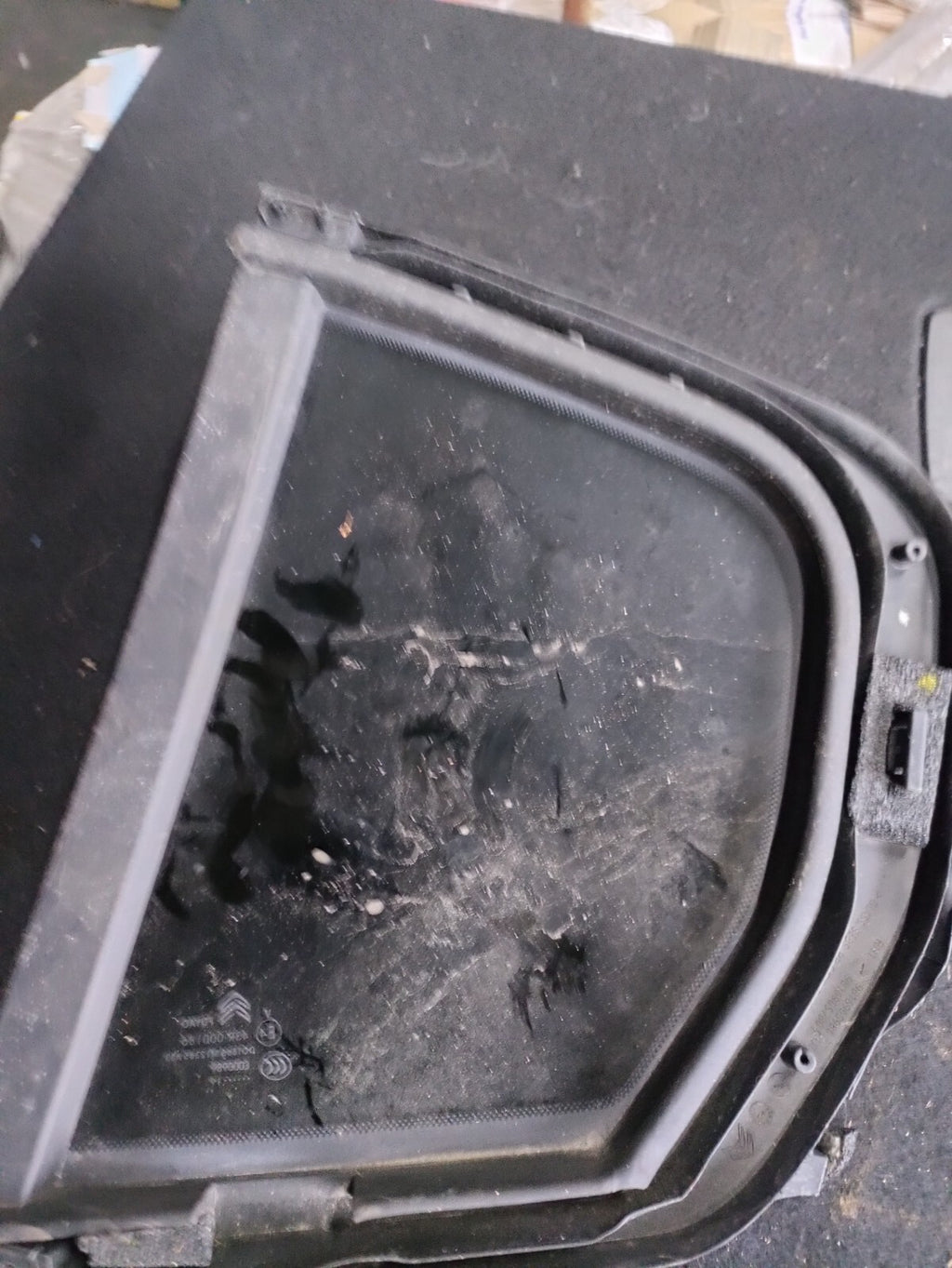 CITROEN C5 AIRCROSS 2020 OSR DRIVER SIDE REAR QUARTER GLASS