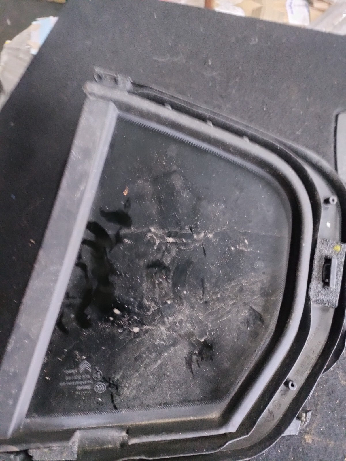 CITROEN C5 AIRCROSS 2020 OSR DRIVER SIDE REAR QUARTER GLASS
