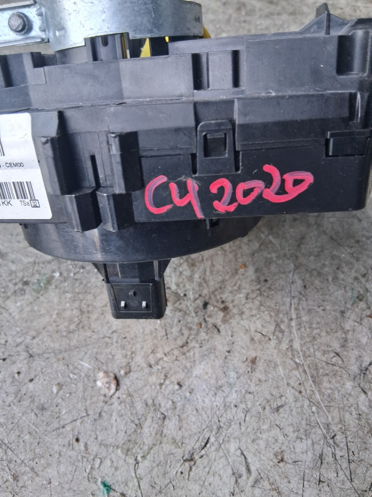 2020 CITROEN C4 MK3 WIPER INDICATOR SWITCH STALK SQUIB RING 98358842ZD02