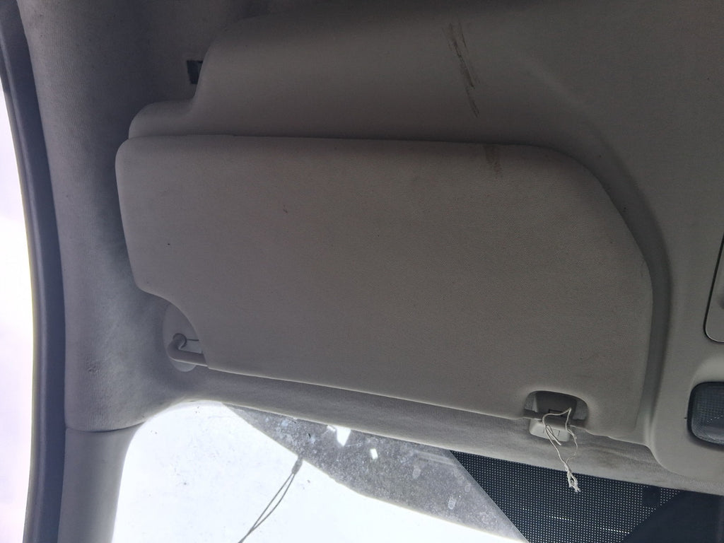 FORD TRANSIT COURIER 2015 NSF PASSENGER SIDE FRONT SUN VISOR CREAM