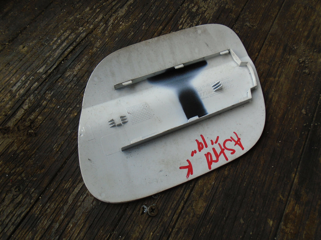 VAUXHALL ASTRA K MK7 2019 FUEL FILLER FLAP WHITE 13463255