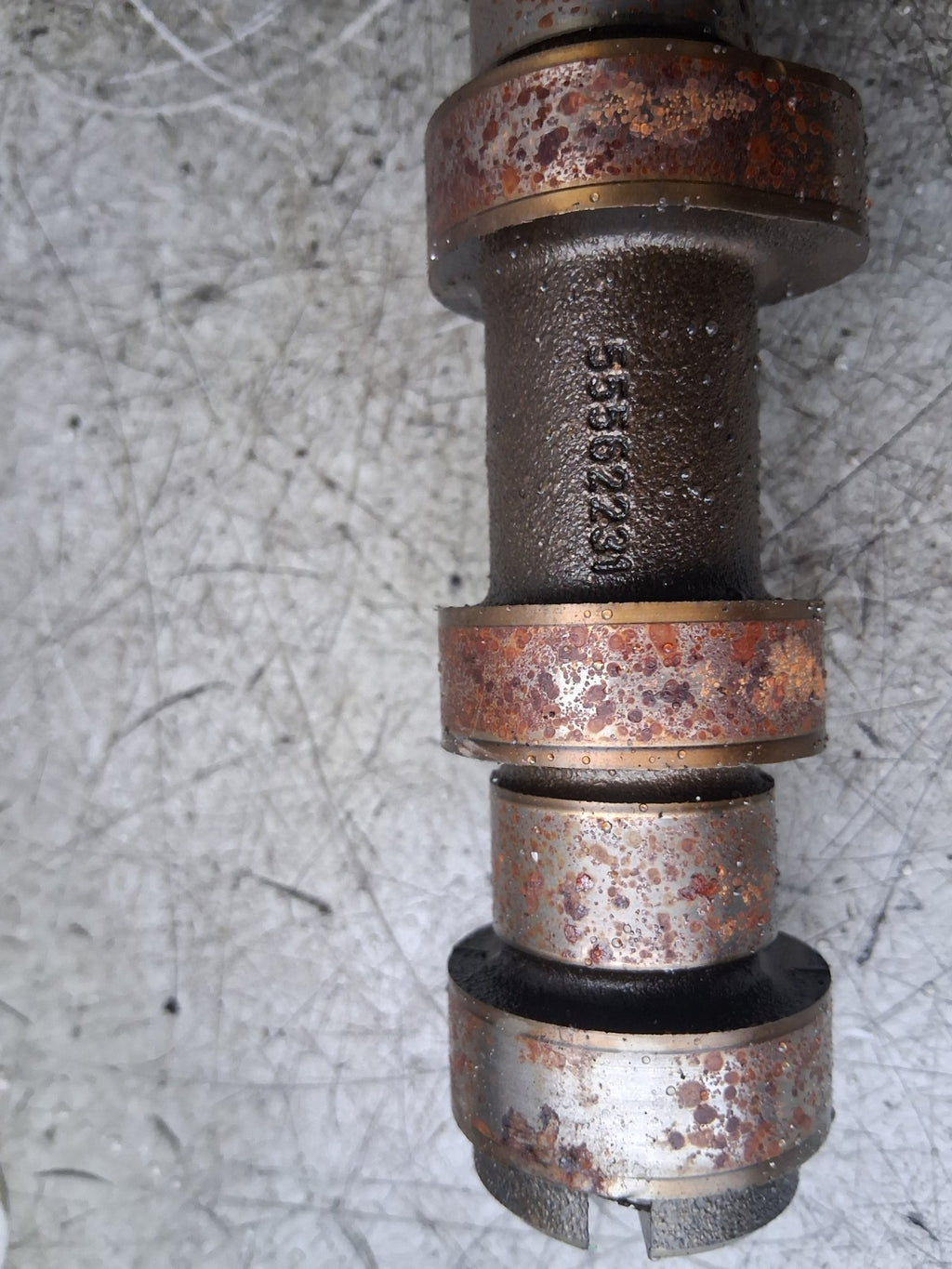 2018 VAUXHALL CORSA E PAIR OF CAMSHAFTS INLET 55562231