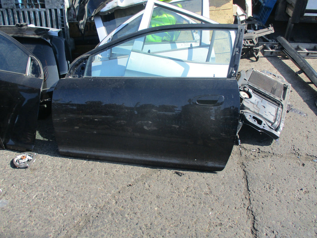 HONDA CIVIC MK7 2005 3 DOOR NS PASSENGER SIDE BARE DOOR  BLACK