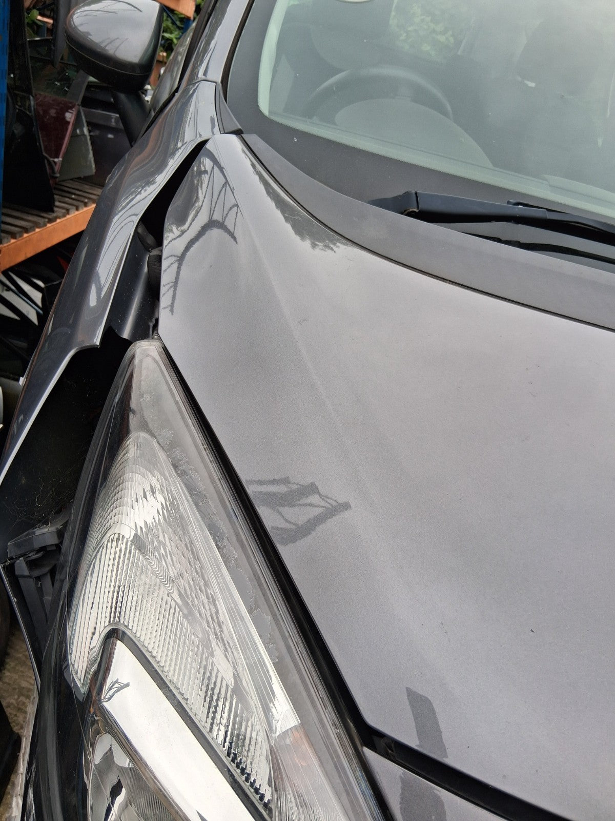 2017 VAUXHALL MERIVA B MK2 FRONT BONNET HOOD PANEL SHINY GREY Z195