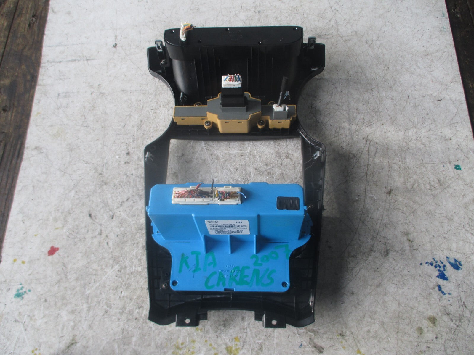 KIA CARENS 2007 HEATER CONTROL AND HAZARD SWITCH 972501D750