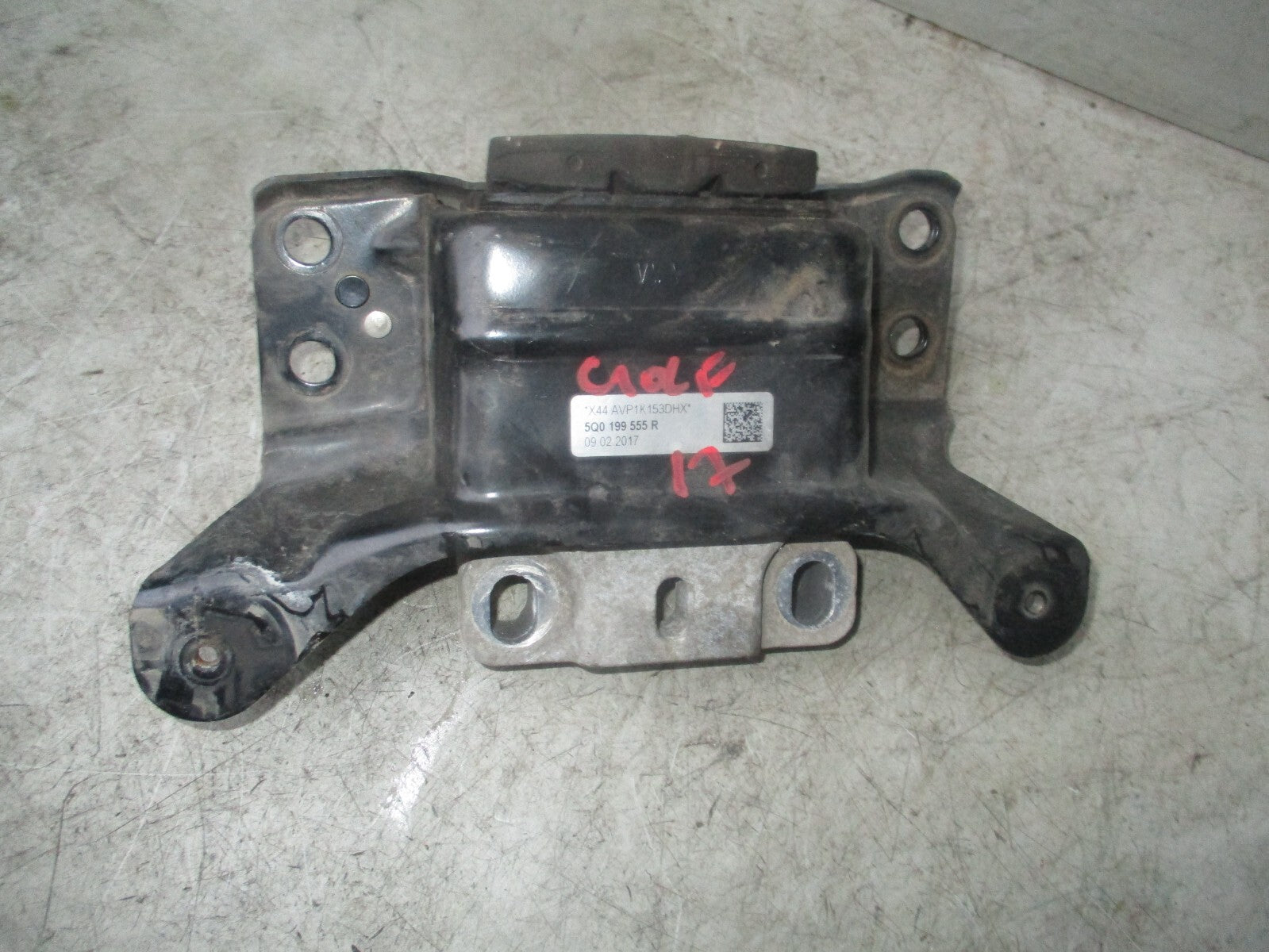 2017 VW VOLKSWAGEN GOLF MK7 1.6 DIESEL ENGINE MOUNT 5Q0199555R