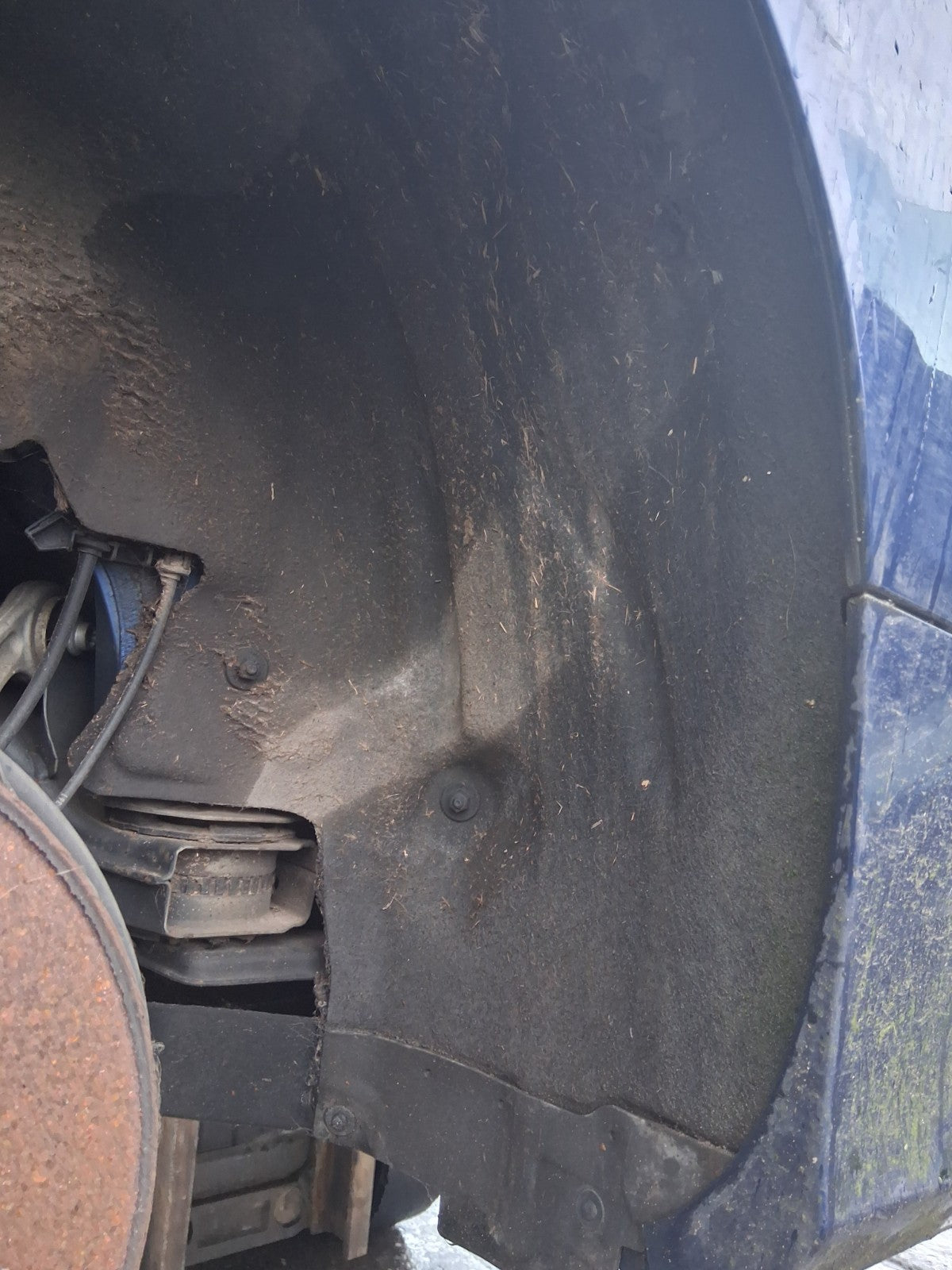 2021 MERCEDES C CLASS C205 COUPE OSR DRIVER SIDE REAR RIGHT INNER SPLASH GUARD
