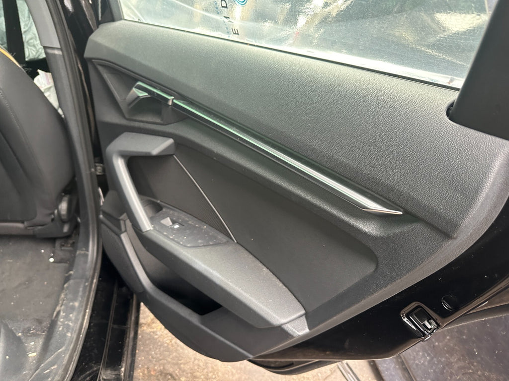 2021 AUDI A3 8Y HATCHBACK OSR DRIVER SIDE REAR DOOR CARD TRIM PANEL