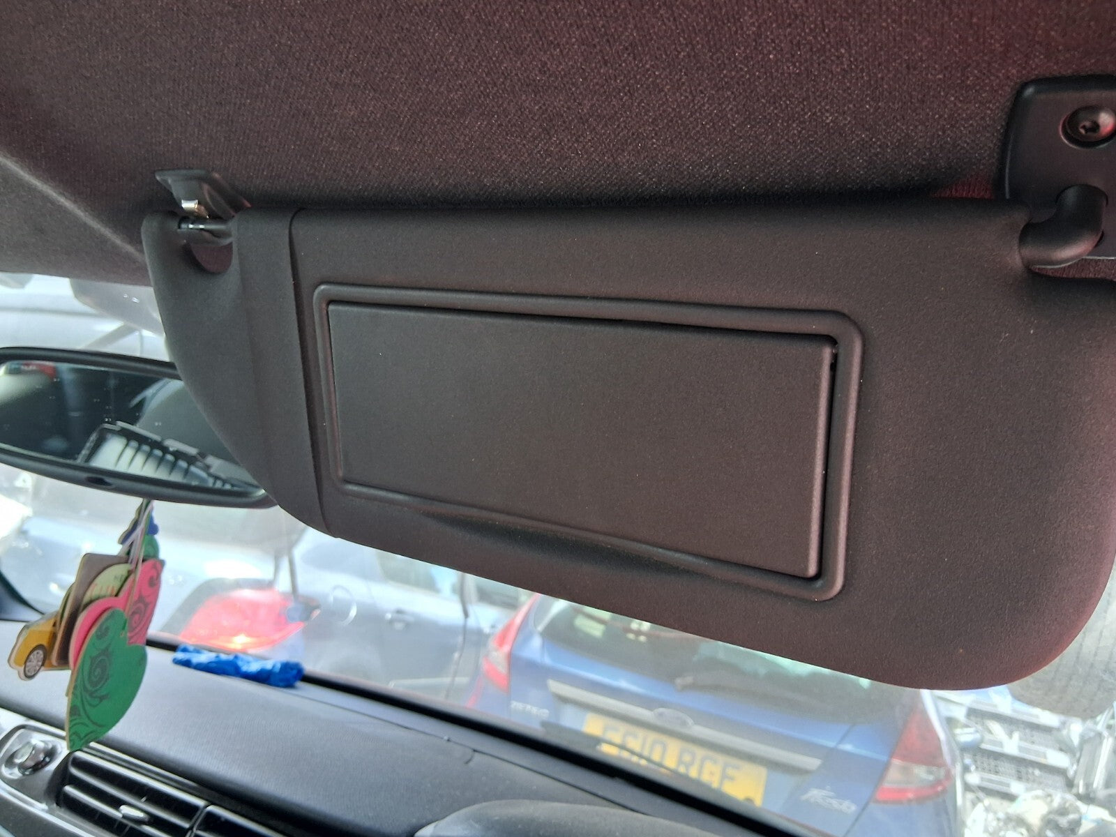 2012 CITROEN DS3 3 DOOR OSF DRIVER SIDE RIGHT FRONT INTERIOR SUN VISOR SHADE