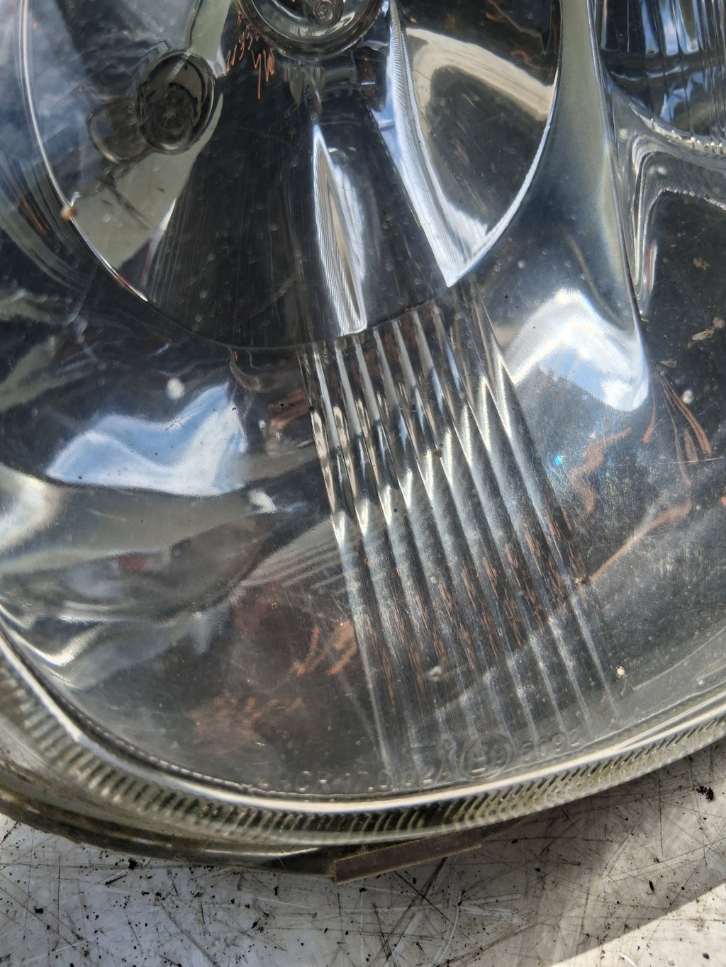 1996 MG F NSF PASSENGER SIDE FRONT HEADLIGHT 66918650