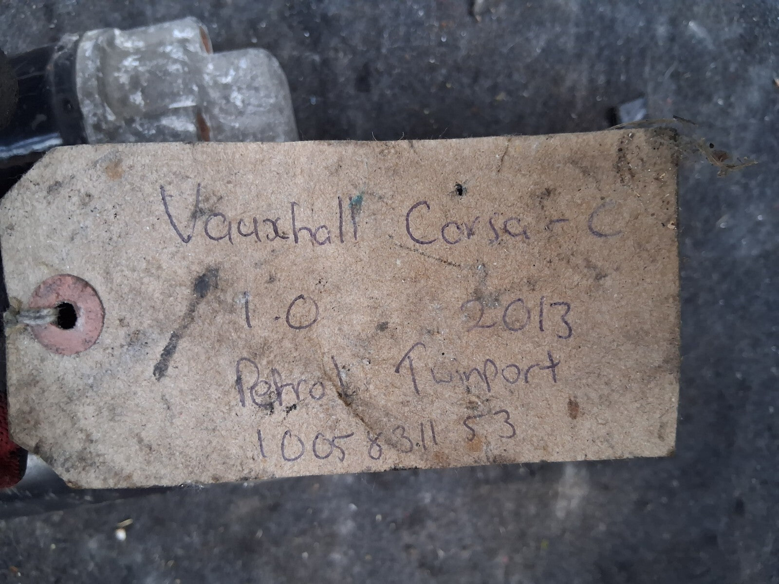 VAUXHALL CORSA C 2013 1.0 PETROL STARTER MOTOR
