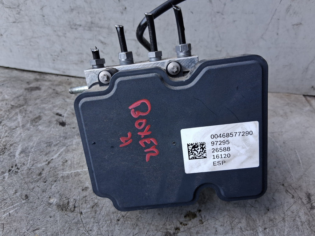 2021 PEUGEOT BOXER MK3 ABS PUMP CONTROL MODULATOR 46857729