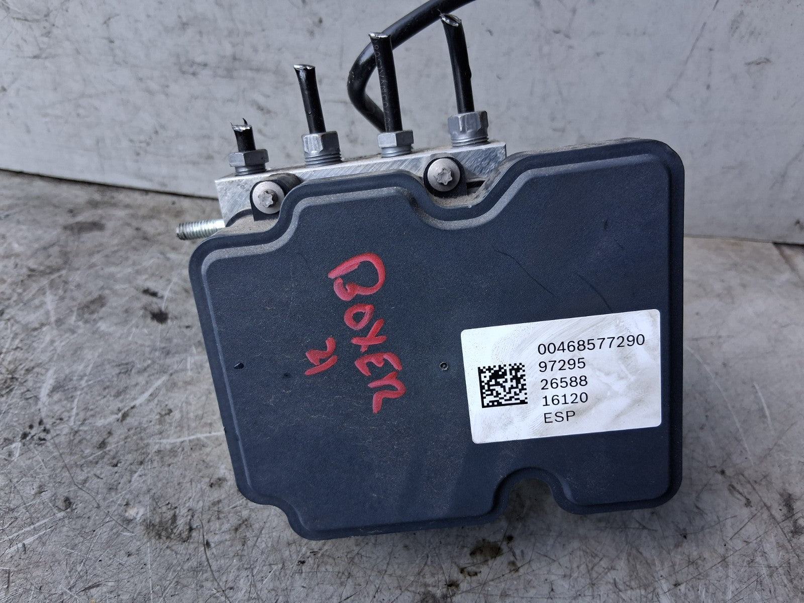 2021 PEUGEOT BOXER MK3 ABS PUMP CONTROL MODULATOR 46857729