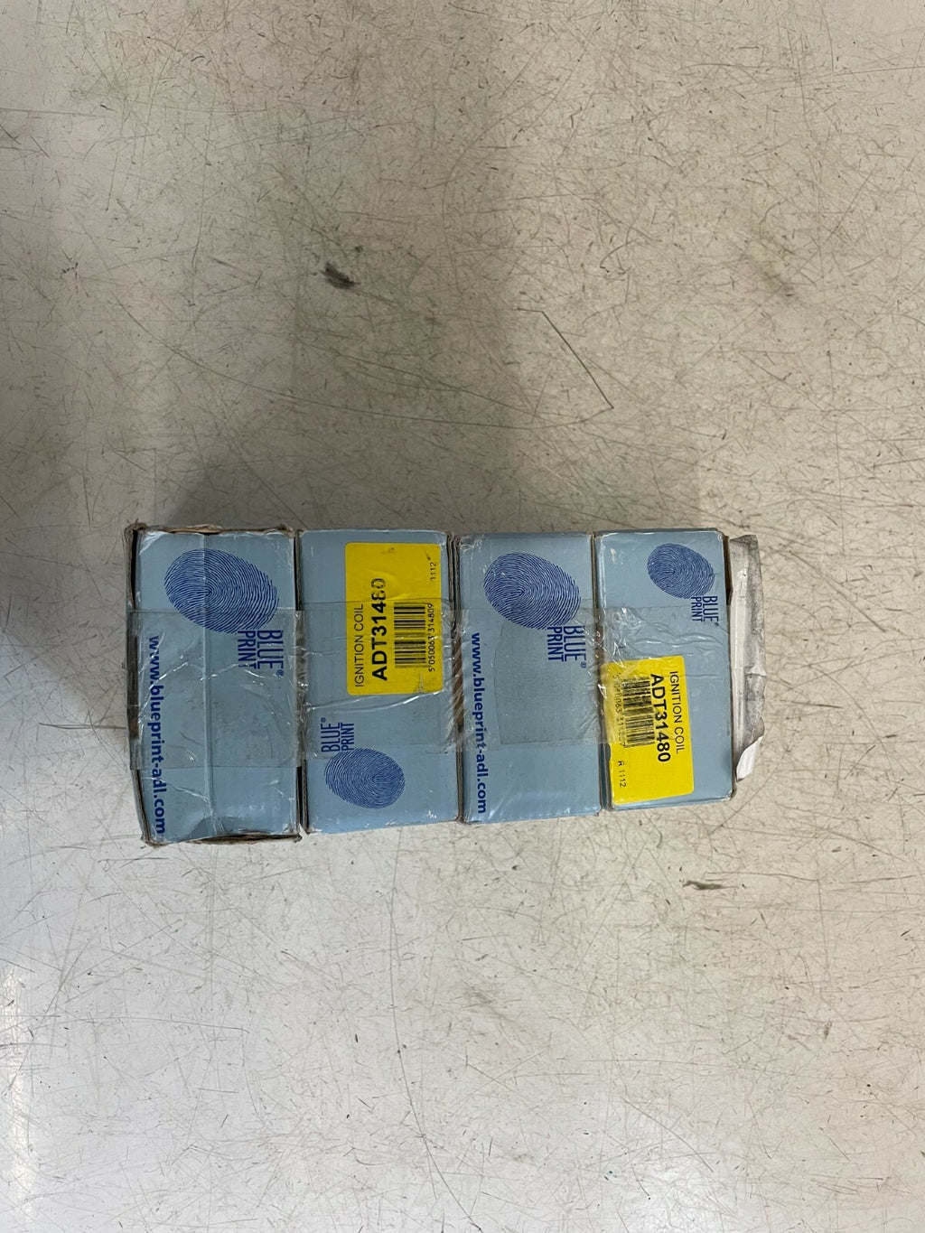 NEW BLUE PRINT LEXUS GS 300 S140 91-97 SET OF FOUR IGNITON COIL COILS  ADT 31480
