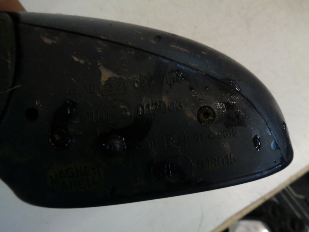 PEUGEOT 206 2001 NS PASSENGER SIDE MANUAL WING MIRROR E2017003