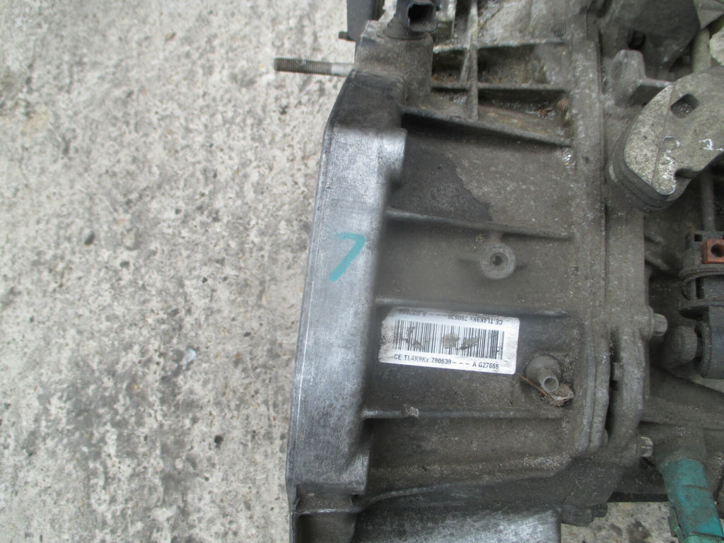RENAULT MEGANE SCENIC MANUAL GEARBOX TRANSMISSION TL4 610186 DA TL4K9K    GB7