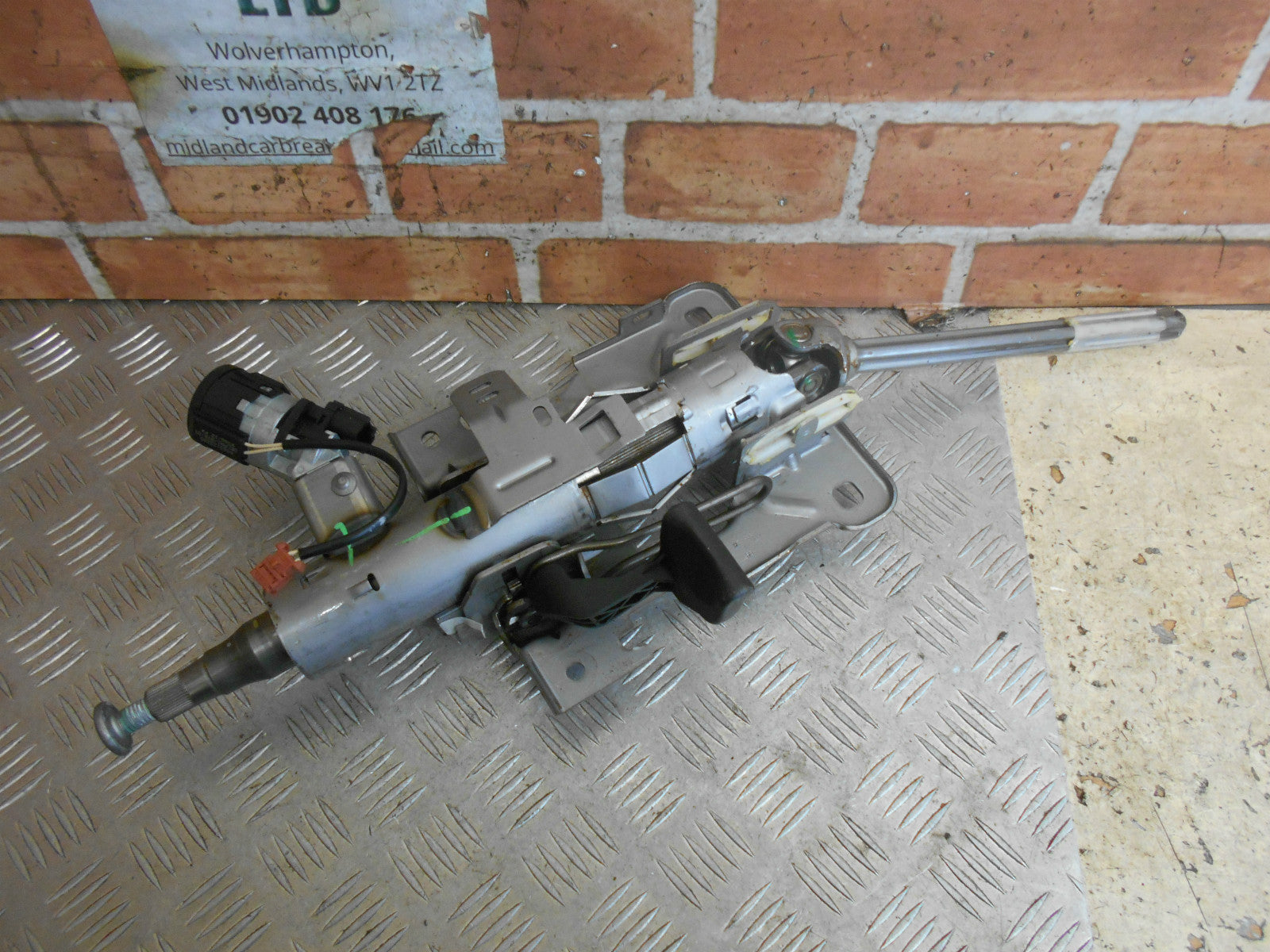 CITROEN C4 MK2 2012 ADJUSTABLE STEERING COLUMN & IGNITION BARREL