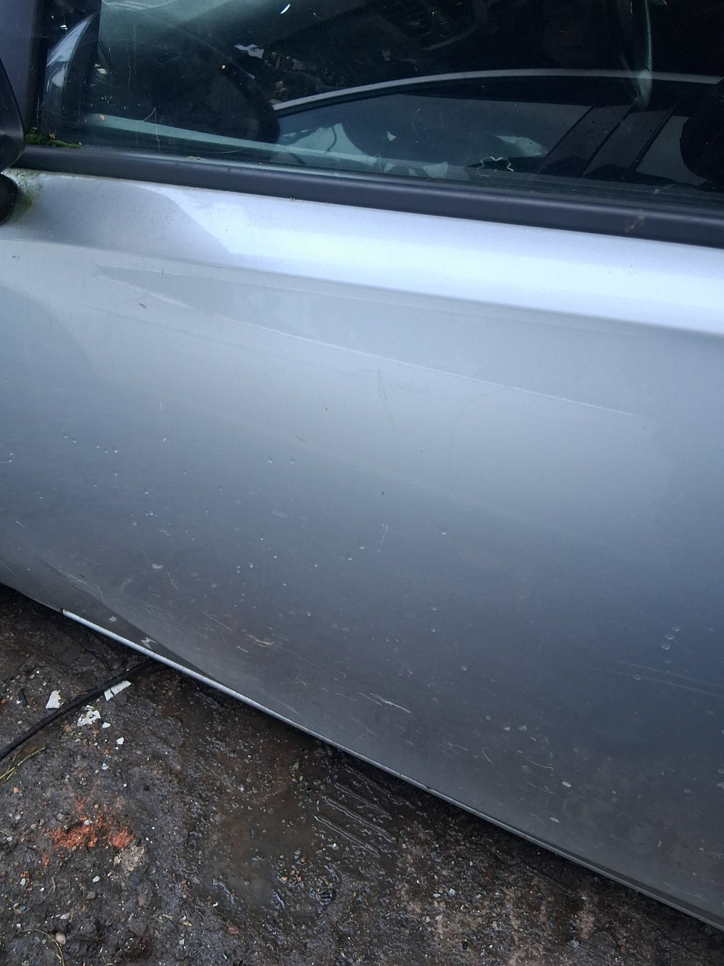 2018 VAUXHALL CORSA E 3 DOOR CORSA VAN NS PASSENGER SIDE LEFT BARE DOOR SILVER
