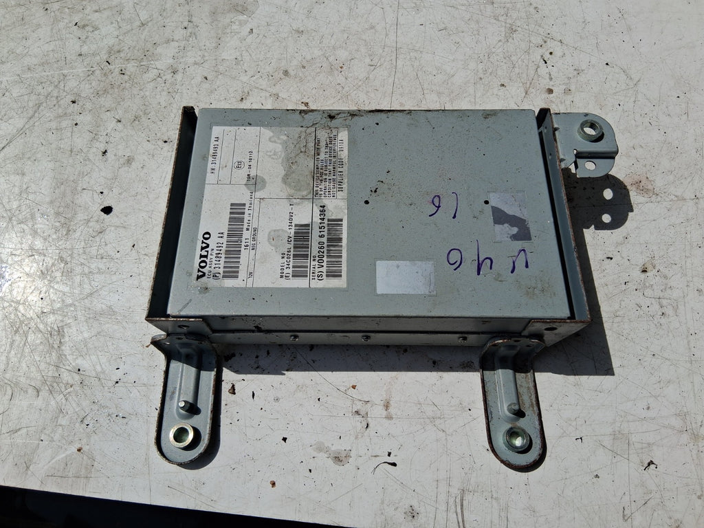 2016 VOLVO V40 AMPLIFIER CONTROL MODULE 31489492