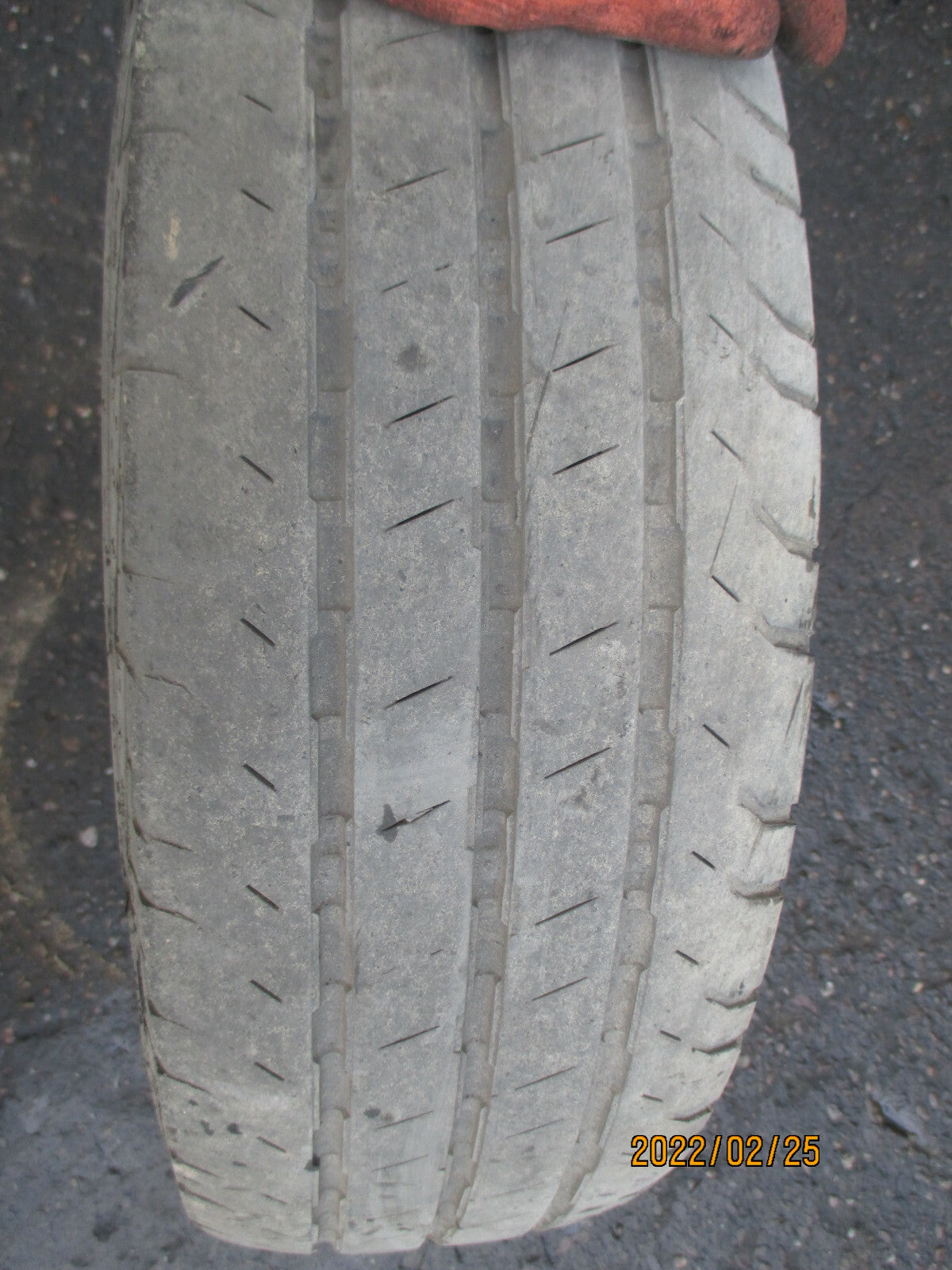 FORD TRANSIT MK7 2012 STEEL WHEEL WITH TYRE 195/70R15