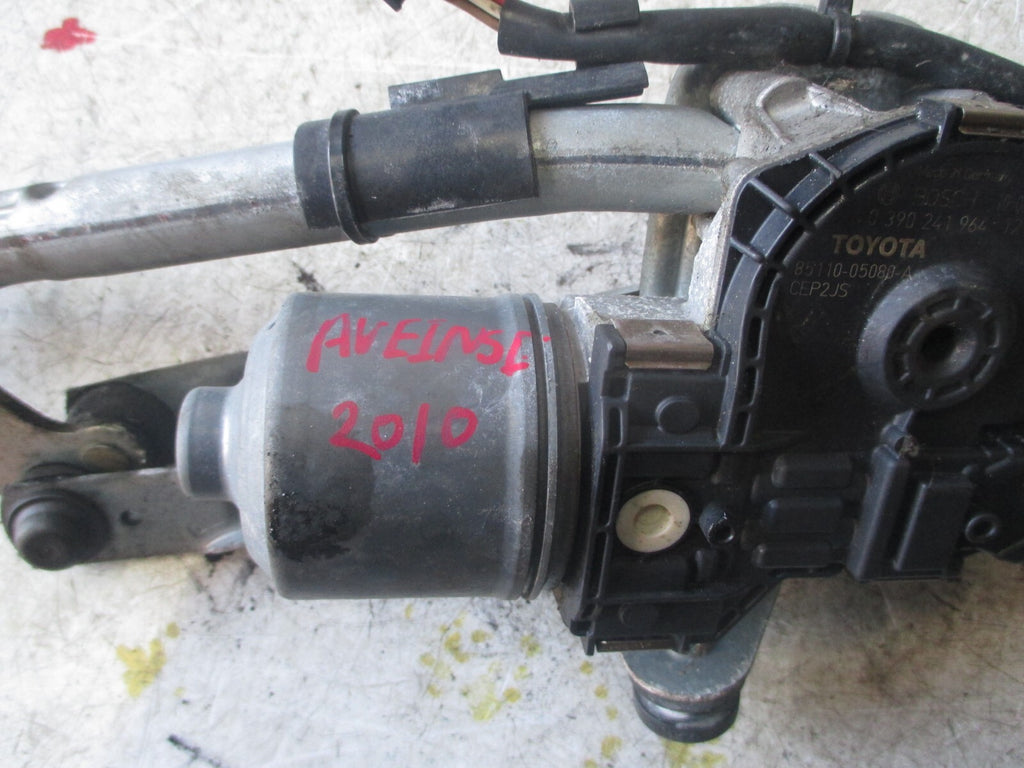 TOYOTA AVENSIS 2010 T270 FRONT WIPER MOTOR AND LINKAGE 8511005080A