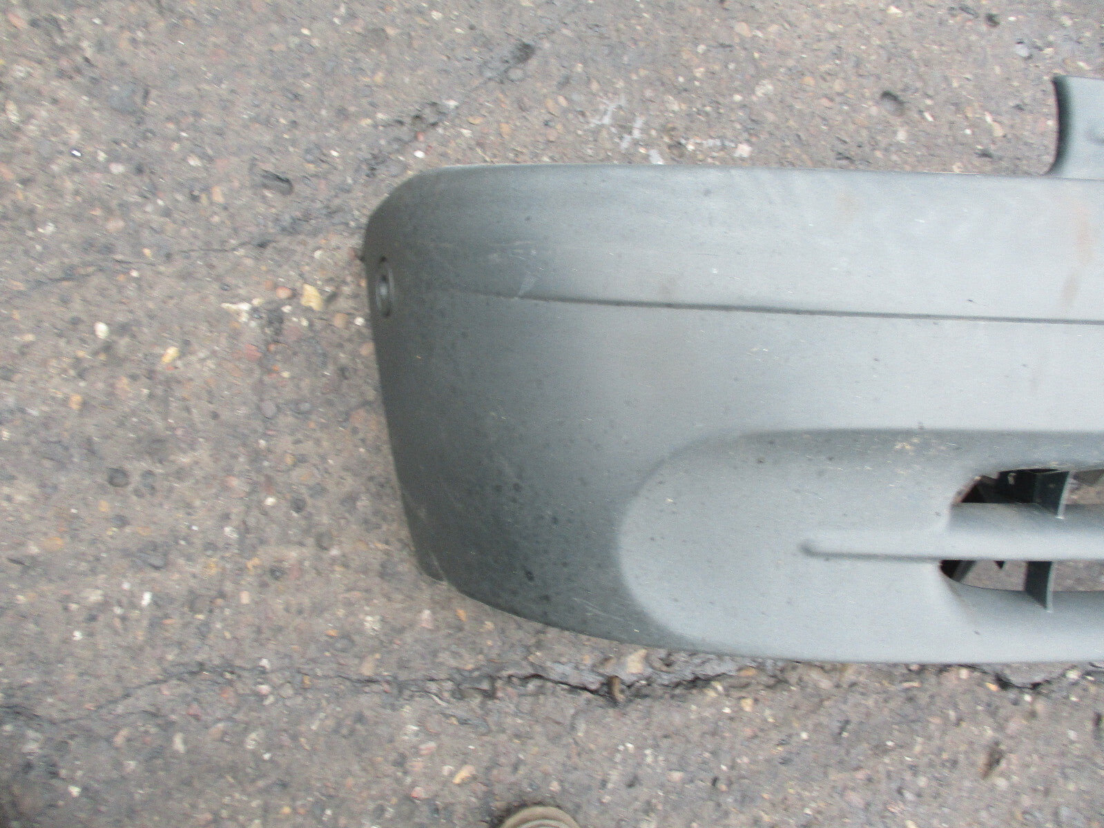 RENAULT KANGOO MK1 FRONT BUMPER PLASTIC BLACK COMPLETE