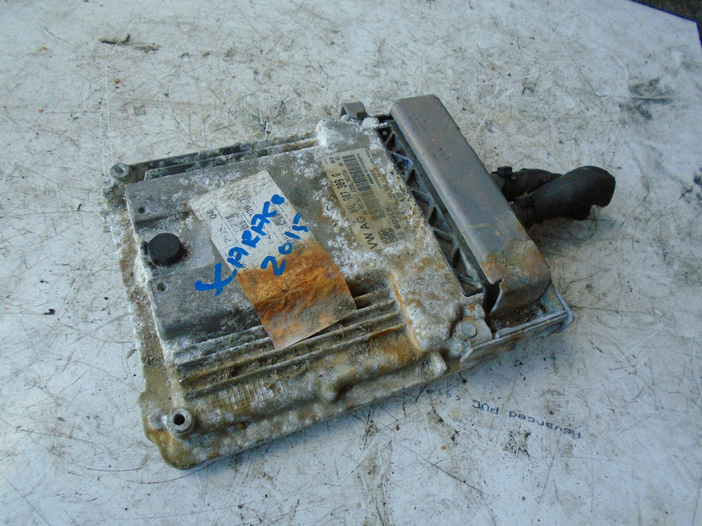 VW VOLKSWAGEN SCIROCCO 2015 2.0 DIESEL ECU ENGINE CONTROL MODULE UNIT 04L907309G