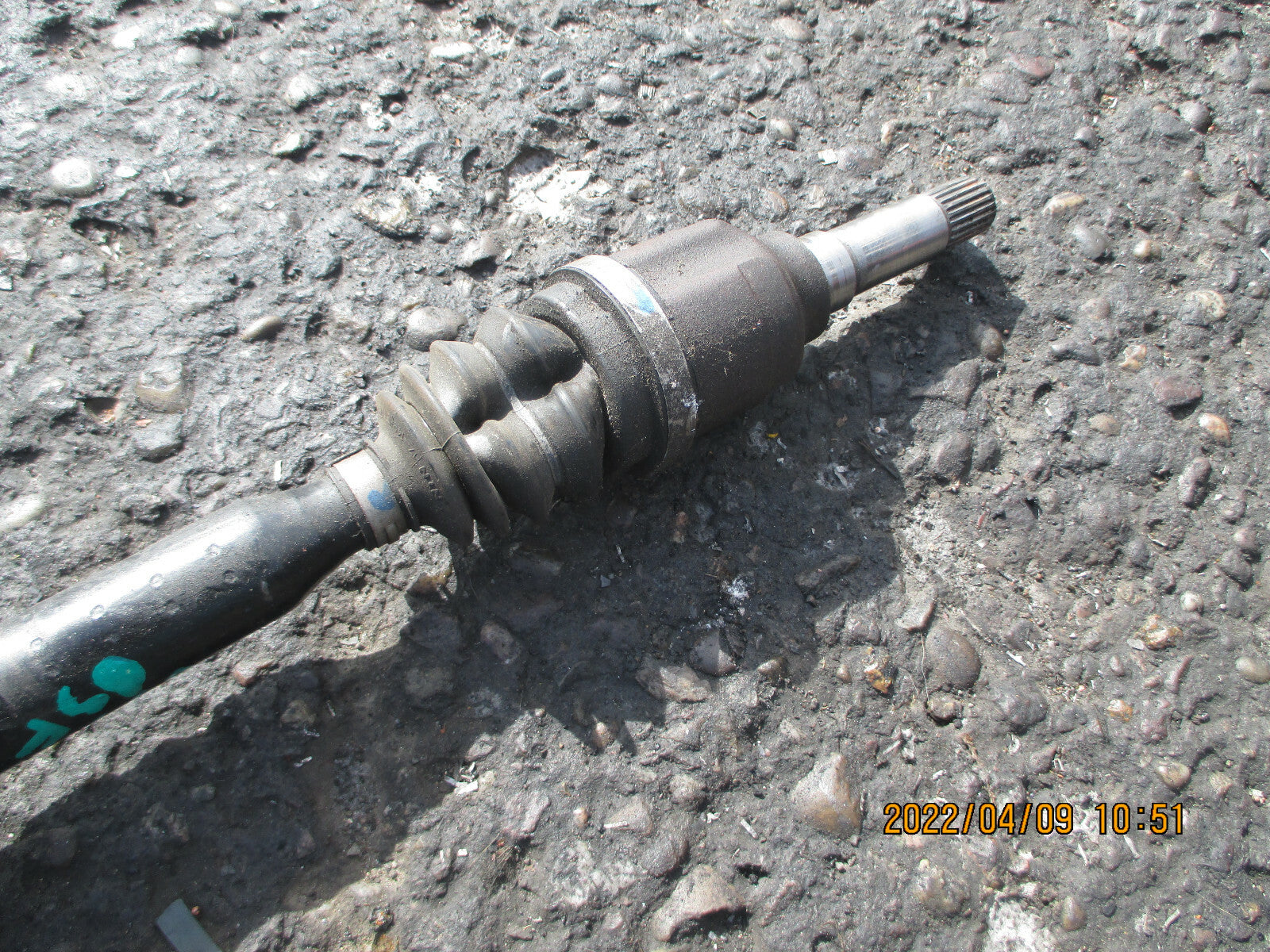 CITROEN DS3 2017 1.2 PETROL MANUAL OSF DRIVER SIDE FRONT DRIVESHAFT