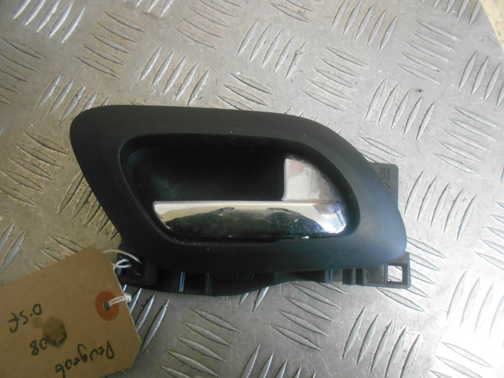 PEUGEOT 5008 2015 OSF DRIVER FRONT INTERIOR DOOR HANDLE CHROME 9683446577