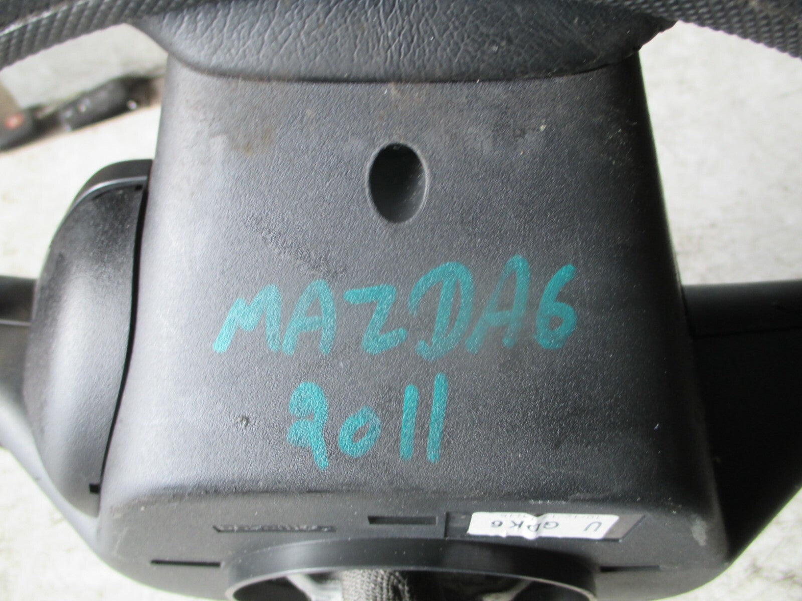 MAZDA 6 2011 MK2 MULTI FUNCTION STEERING WHEEL