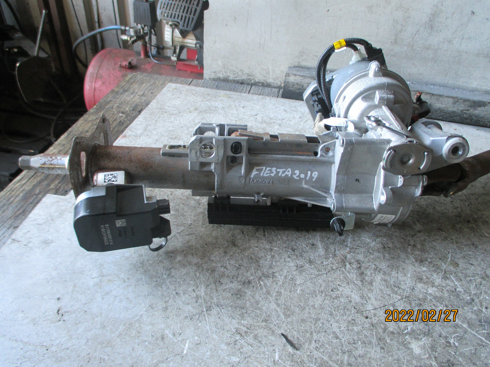 FORD FIESTA 2019 MK8 ELECTRIC POWER STEERING COLUMN H1BC3D077DR